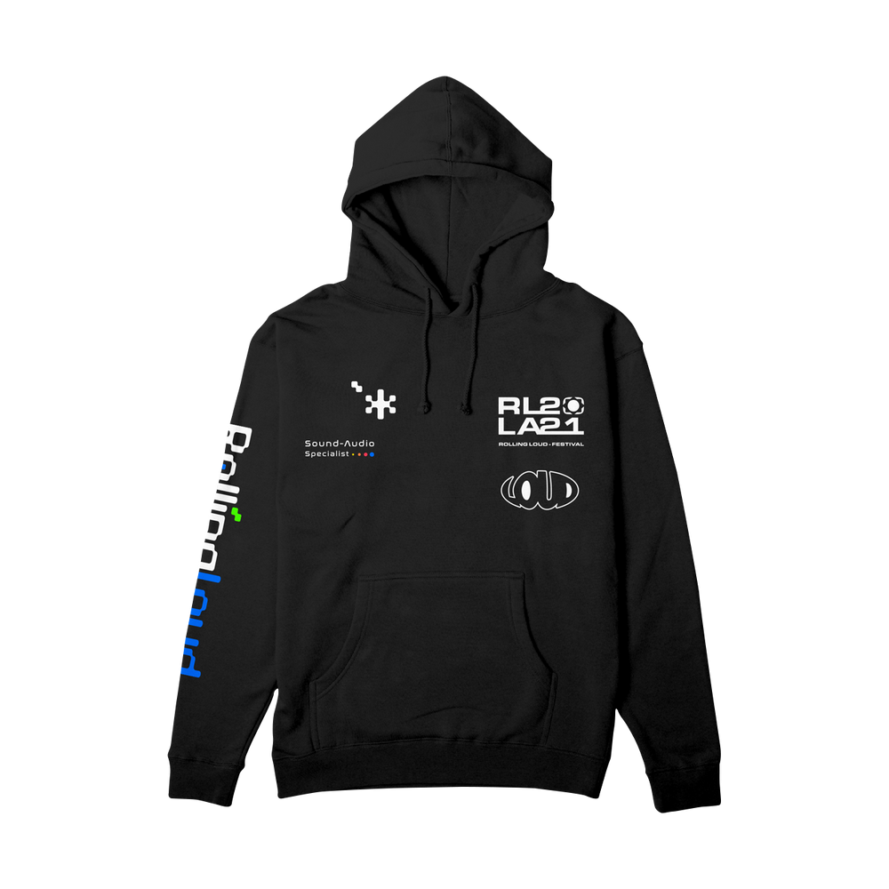 RLLA21 Hoodie Black LA 2021