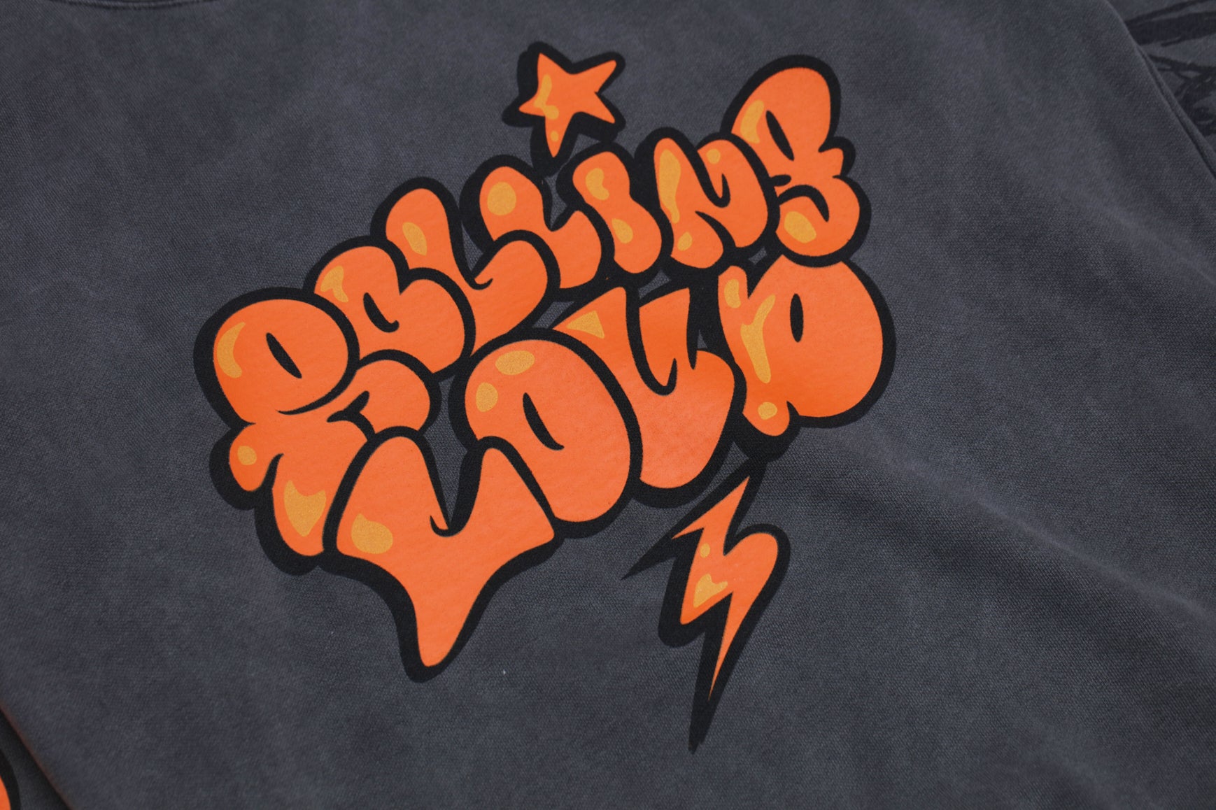 Sketch Vintage Black Crewneck