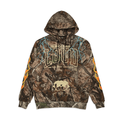 RL Open The Pit Green Hunter Camo Hoodie