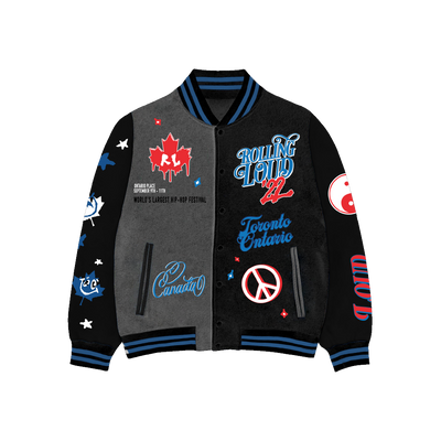 Rolling Loud Toronto 22' Letterman Jacket