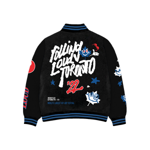 Rolling Loud Toronto 22' Letterman Jacket