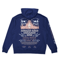 RL Thailand RL Temple Washed Blue Lineup Hoodie