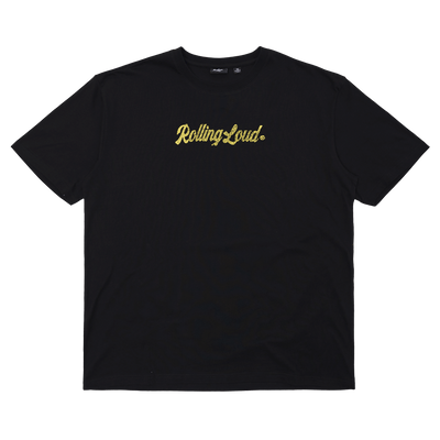 RL Thailand Script Logo Lineup Black Tee