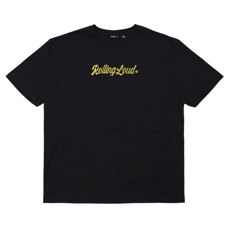 RL Thailand Script Logo Lineup Black Tee