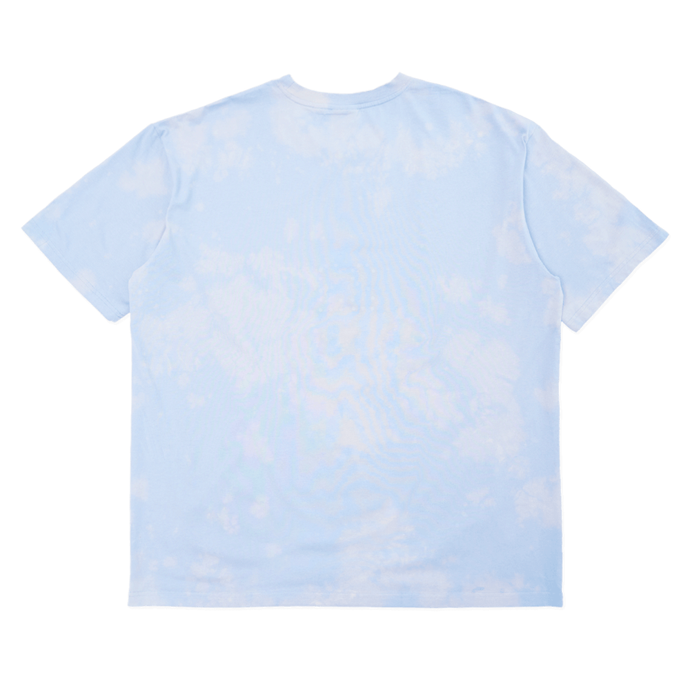 RL Thailand Shaded Palms Blue Tiedye Tee