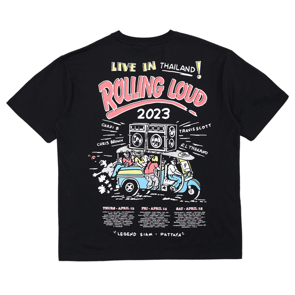 RL Thailand Tuk Tuk Lineup Black Tee