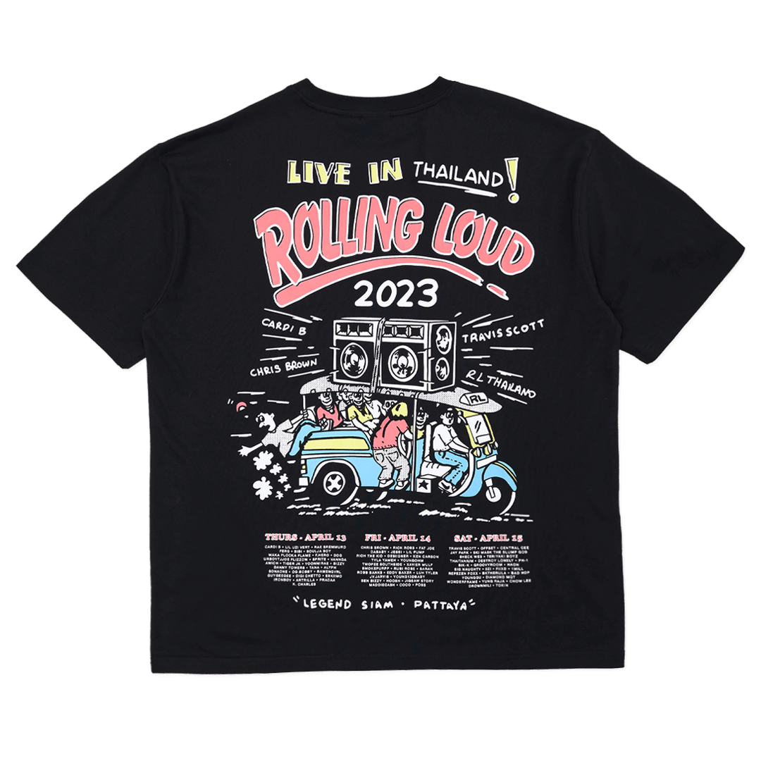 RL Thailand Tuk Tuk Lineup Black Tee