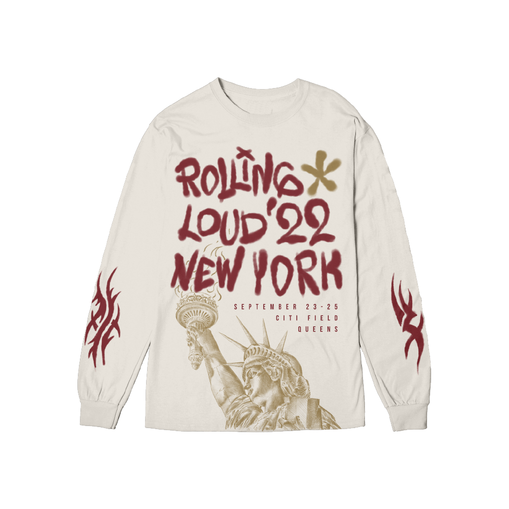 RL Tribal Metro Long Sleeve Tee Cream NYC 22