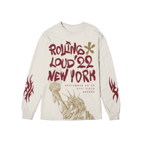 RL Tribal Metro Long Sleeve Tee Cream NYC 22