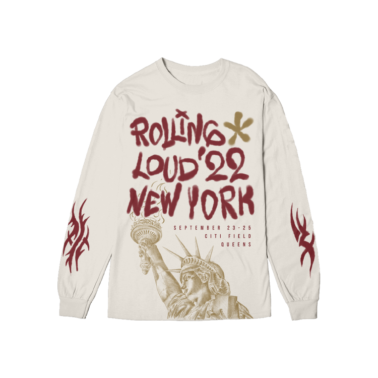 RL Tribal Metro Long Sleeve Tee Cream NYC 22