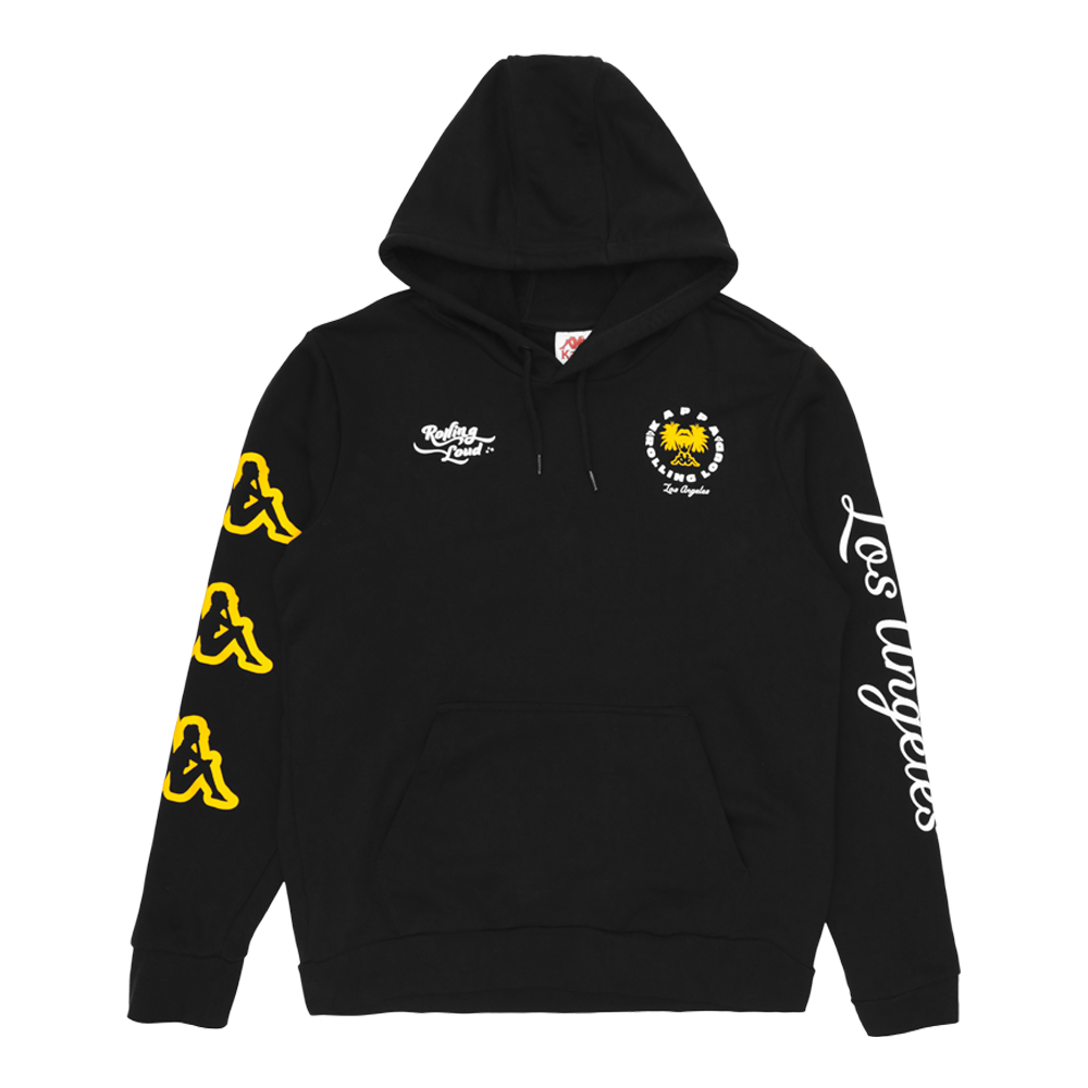 RL X Kappa Hoodie LA 21 Black