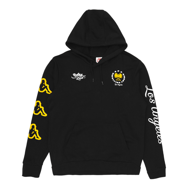 RL X Kappa Hoodie LA 21 Black