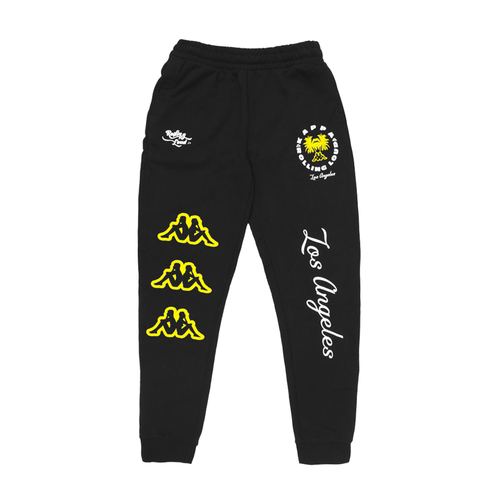 RL X Kappa Sweatpants LA 21 Black