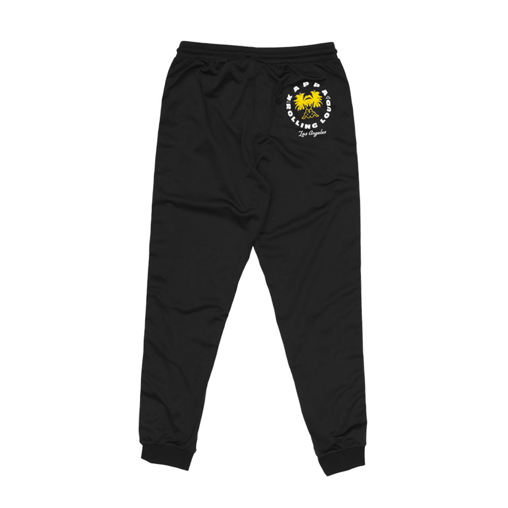 Kappa sweatpants black on sale