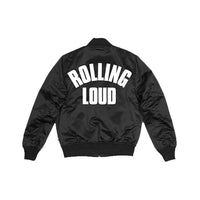 Rolling Loud Volt Lined Bomber Jacket