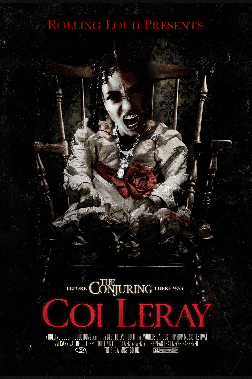 Coi Leray Limited Release Halloween Poster