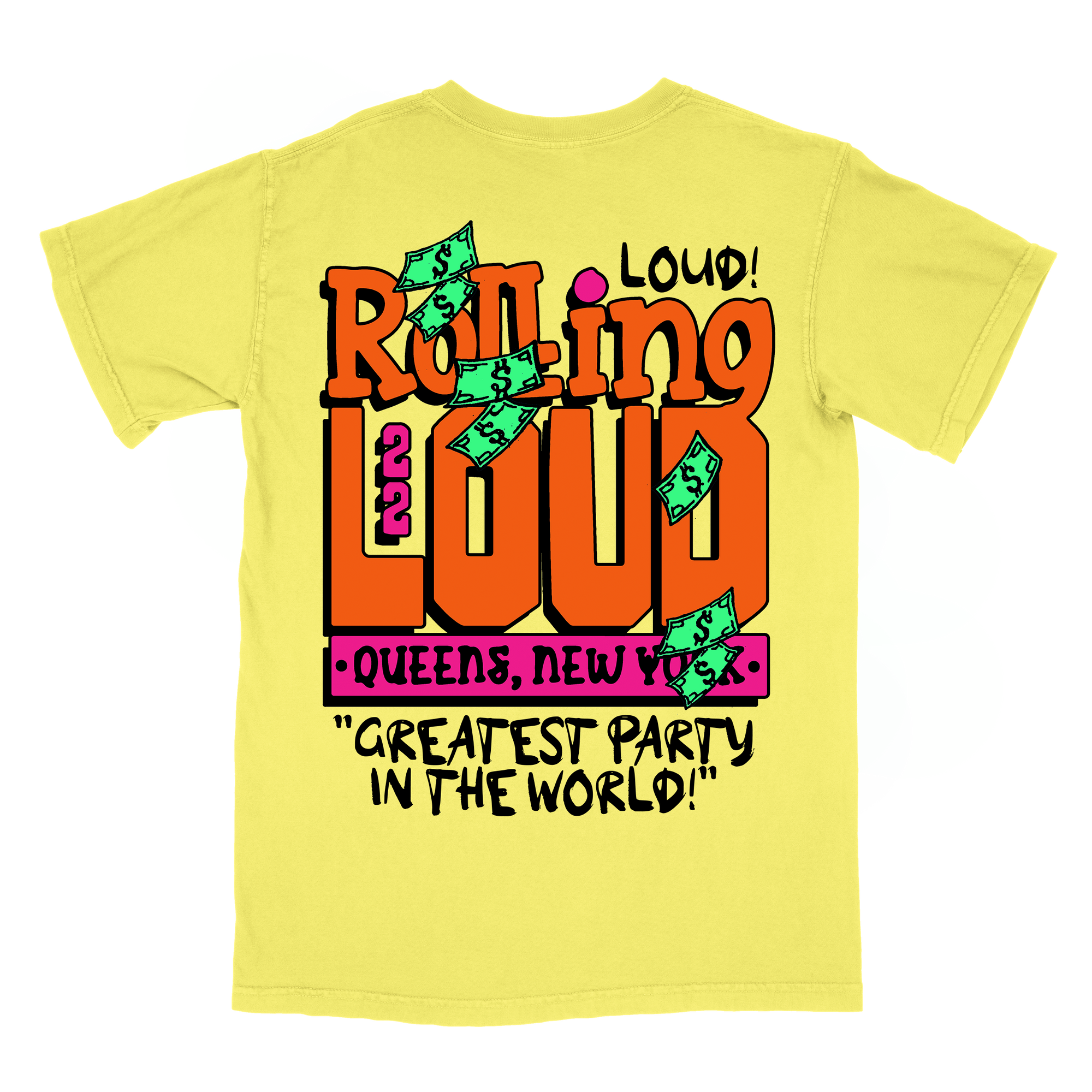 RL Money T Shirt Yellow NYC 22