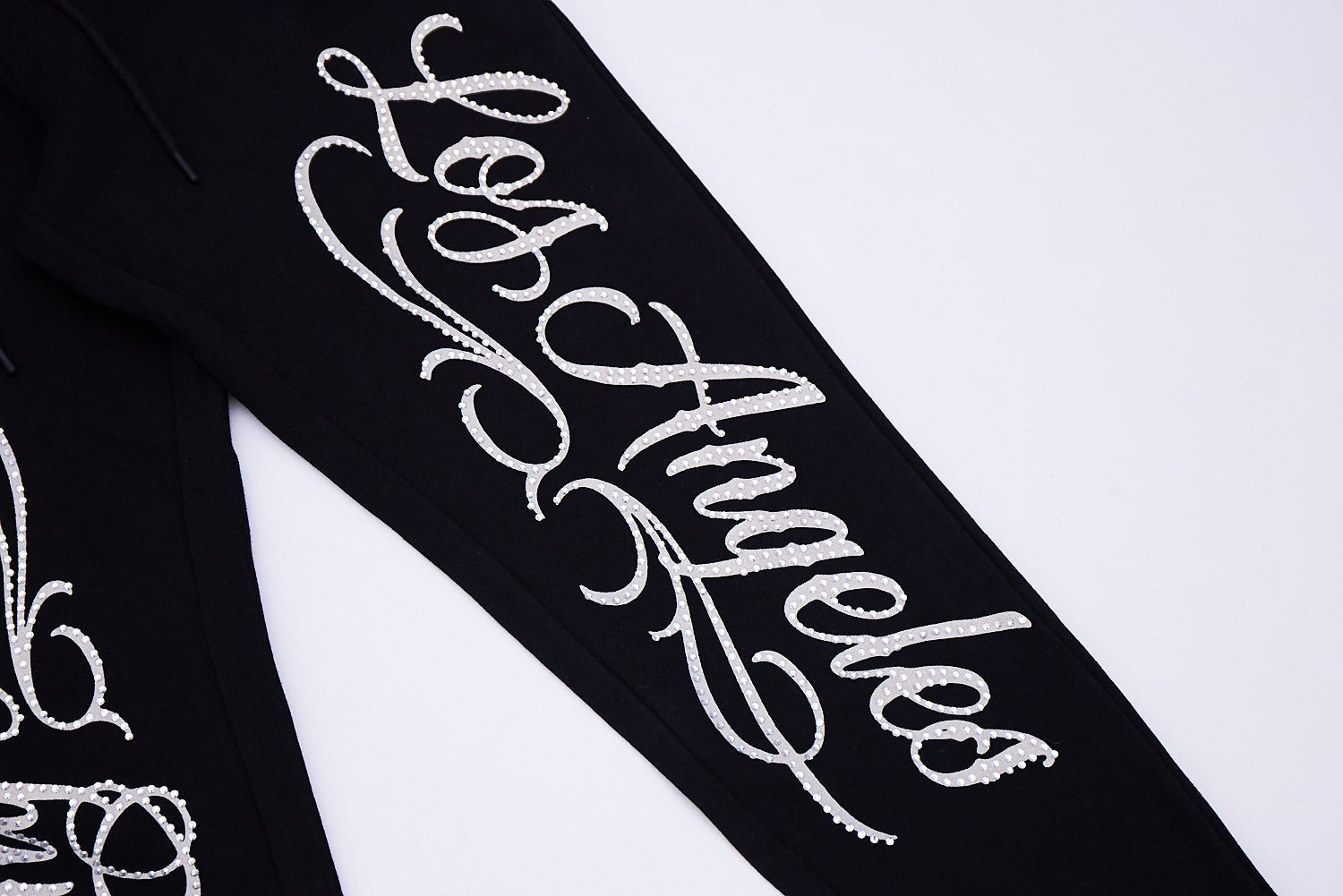 Rhinestone Sweatpants Cali 23 | Rolling Loud