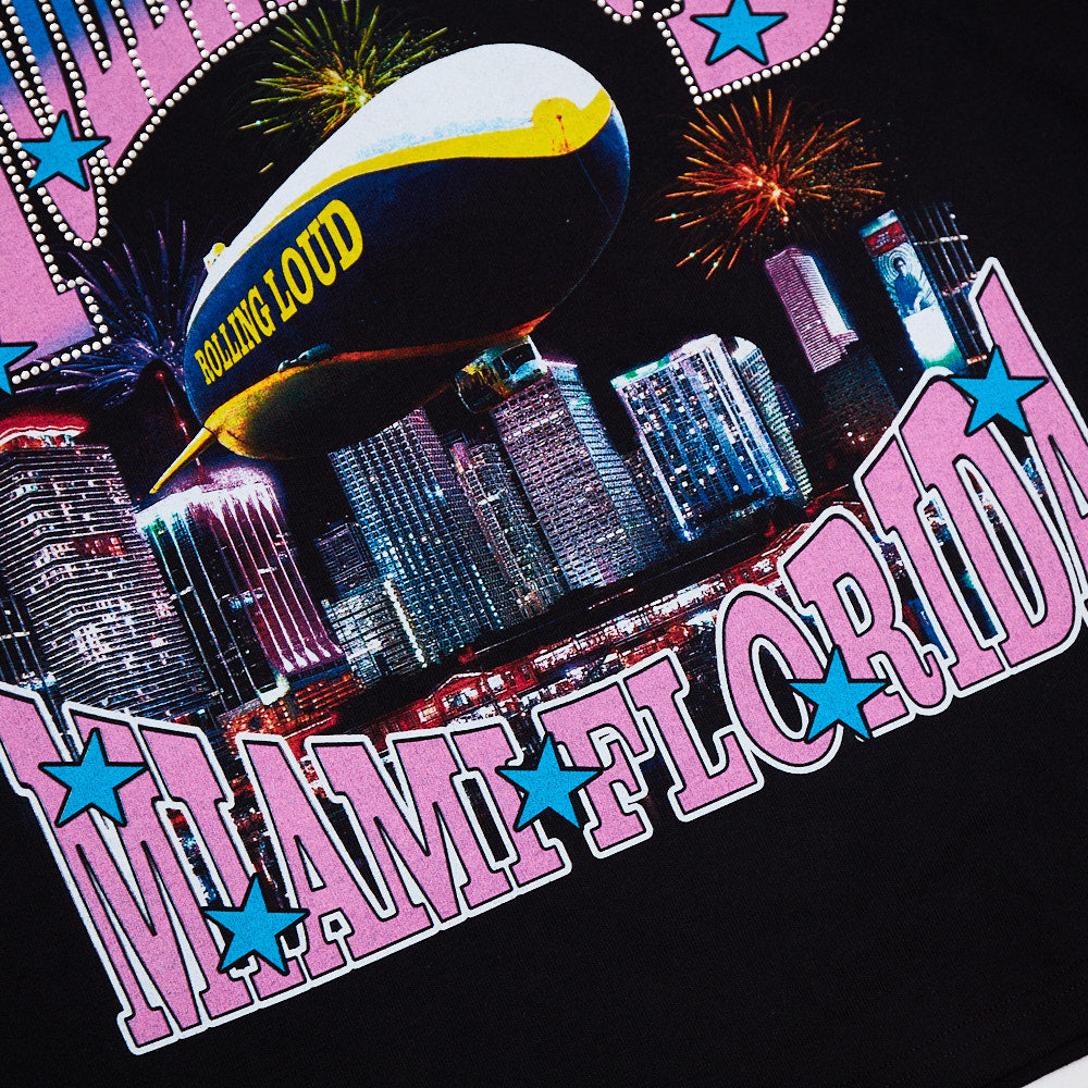 RL Bling T Shirt Black Miami 22