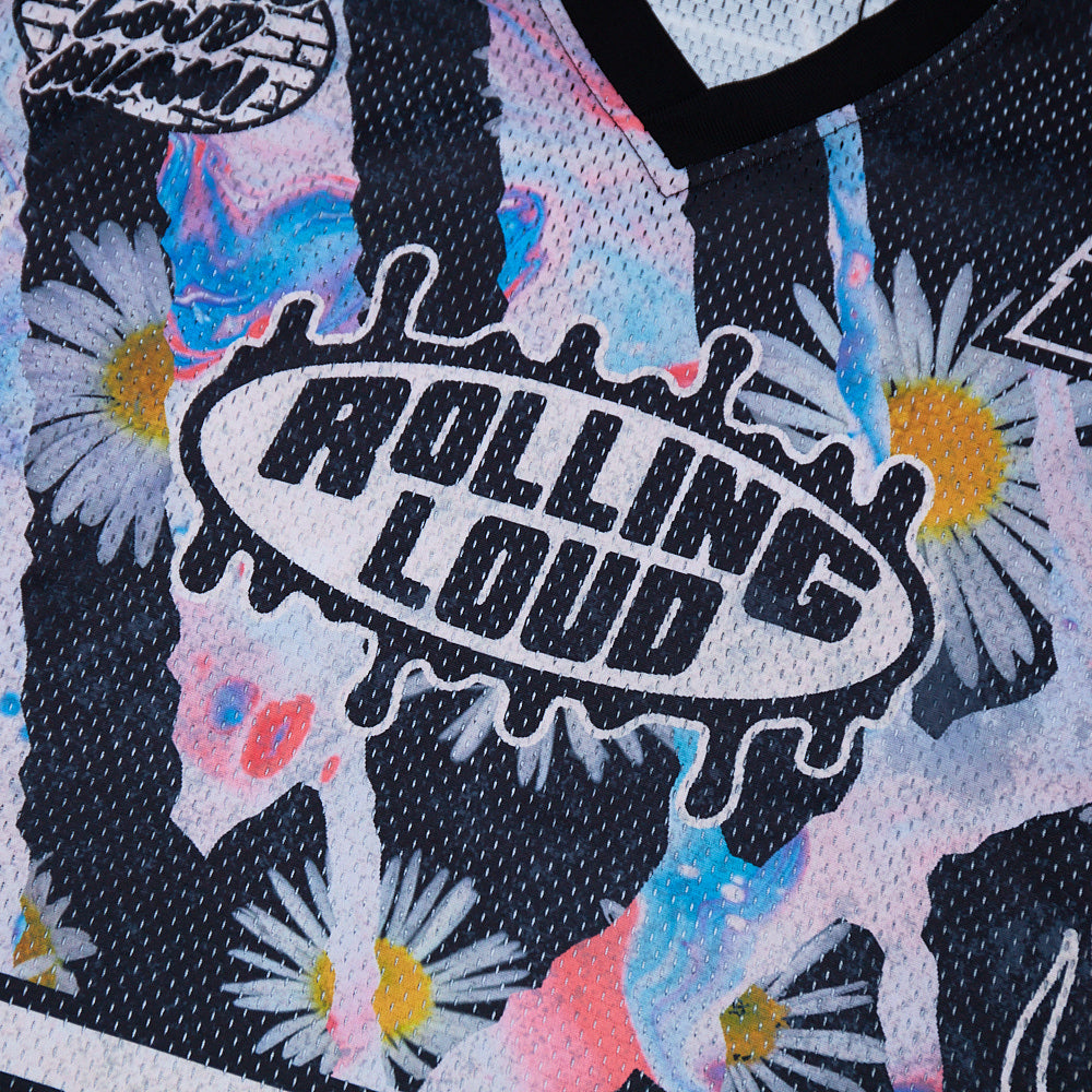 Oversized Mesh Football Jersey