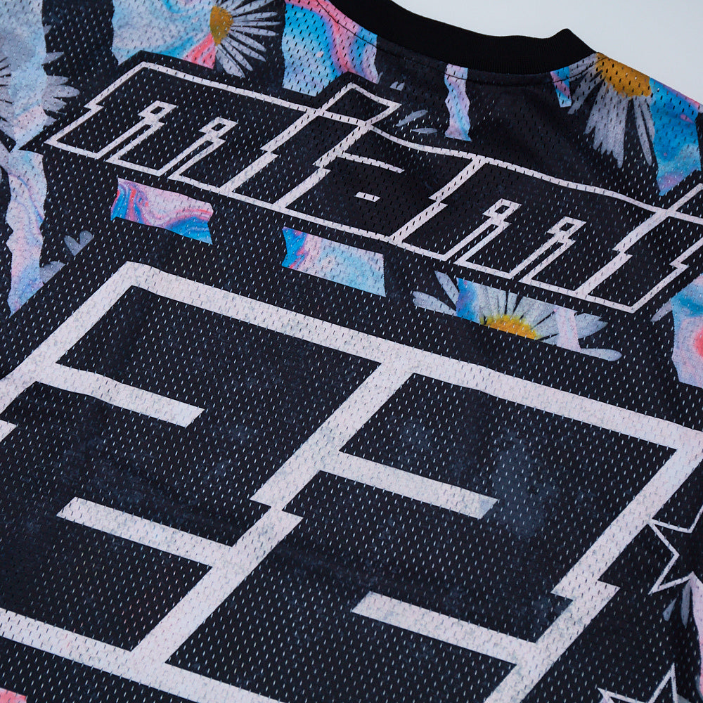 Oversized Mesh Football Jersey