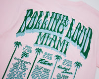 RL Palms T Shirt Pink Miami 22