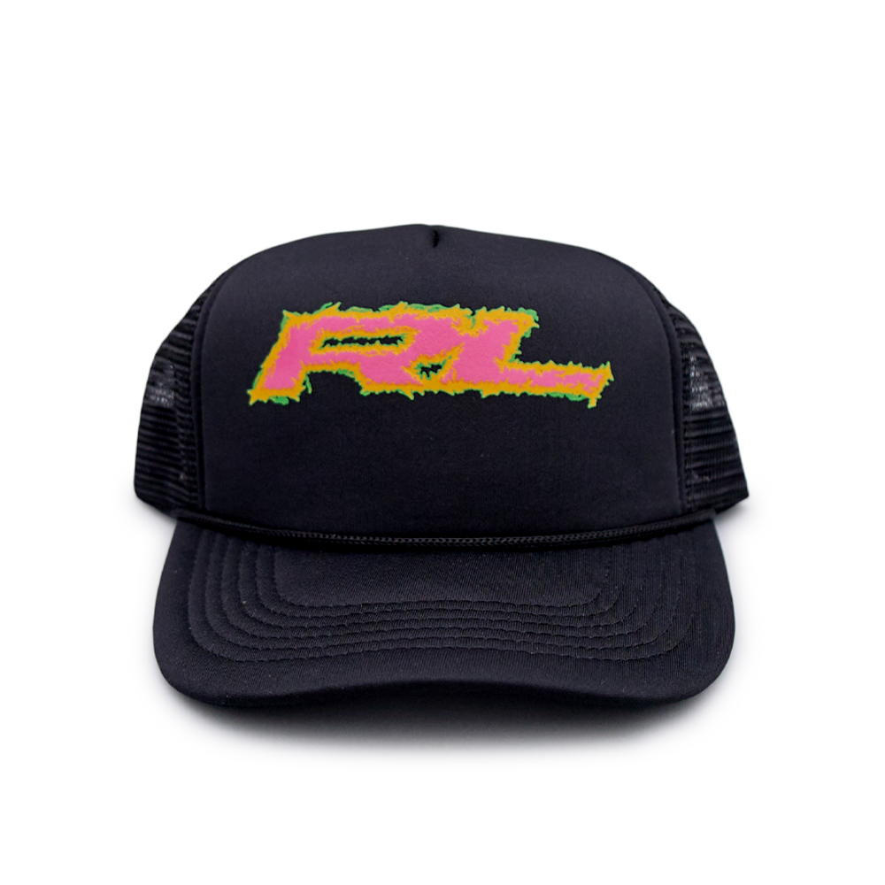 RL Static Black Trucker Hat