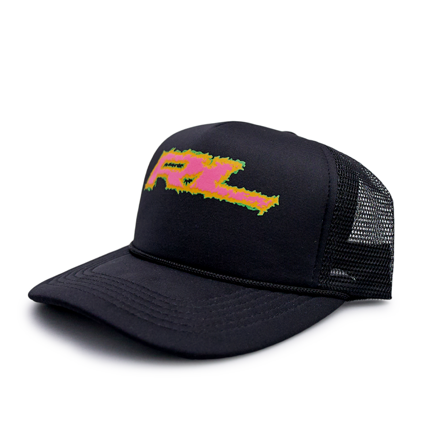 RL Static Black Trucker Hat