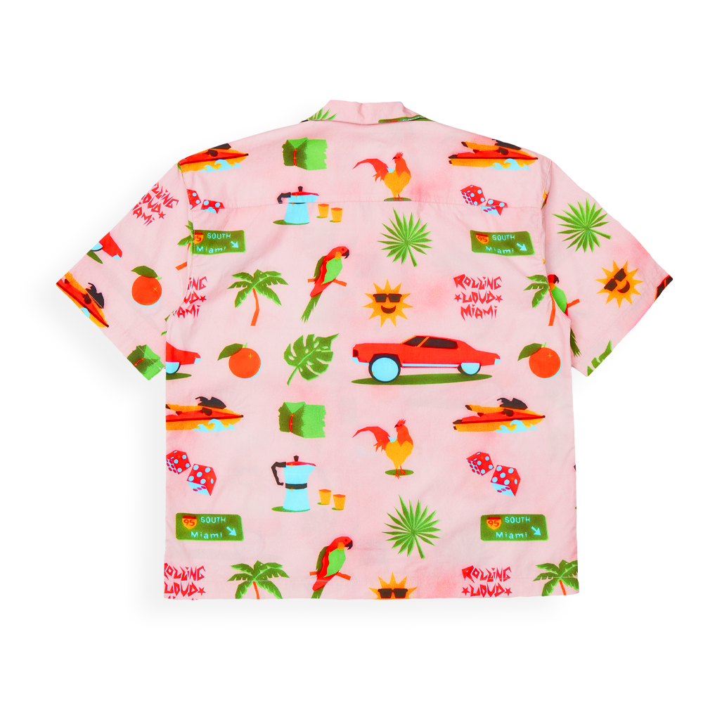 RL Miami Life Button Up Shirt