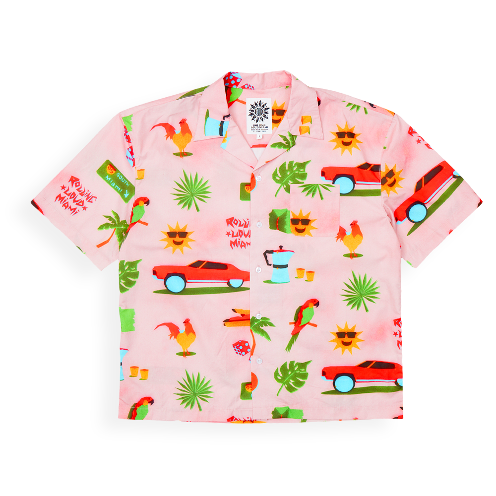 RL Miami Life Button Up Shirt