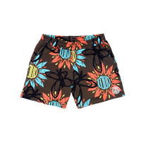 RL MIA Shorts Loud Pattern Brown