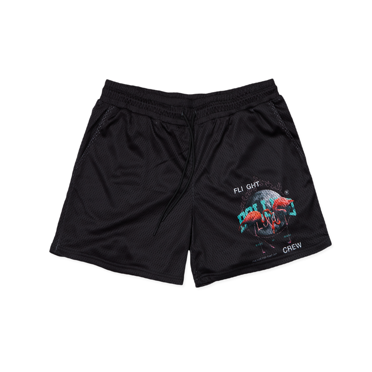 RL Flamingo Shorts Black