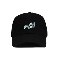 Rolling Loud Miami Black Dad Hat with Puffy Logo