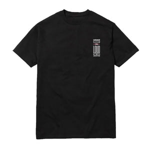 Taped Off Black SS Tee