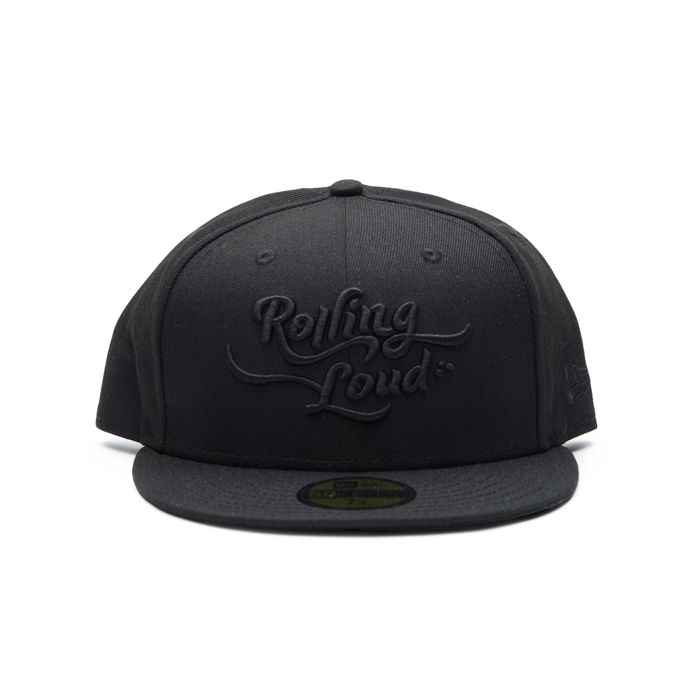 Rolling Loud Miami Black New Era Hat Fitted