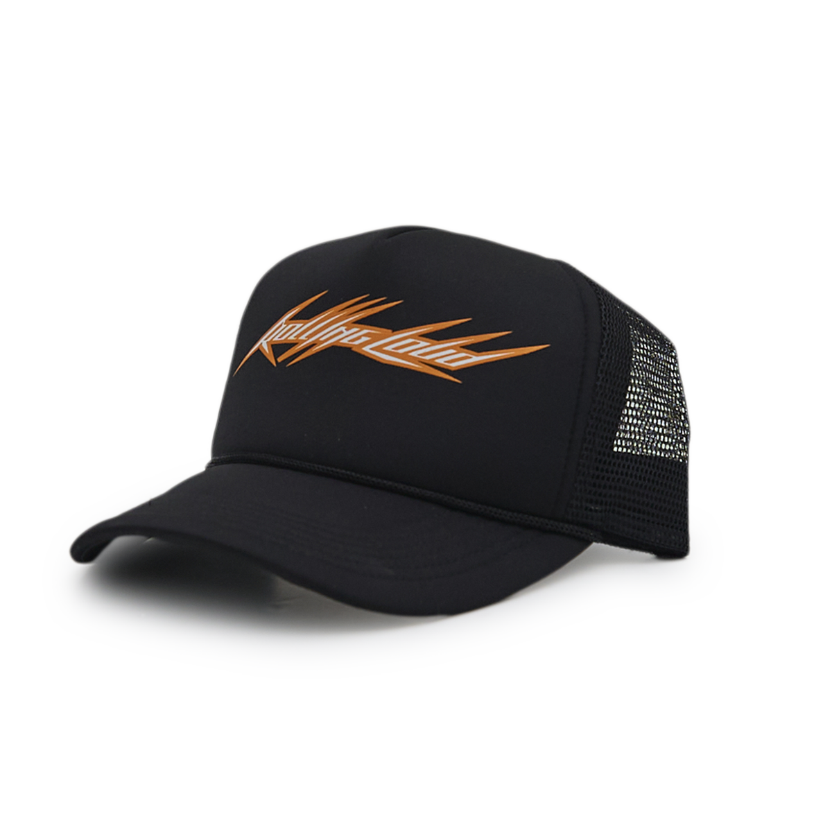 Super Moto Trucker Hat Black