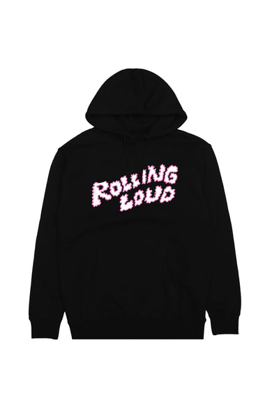 Puffy Logo Hoodie Black Heavyweight