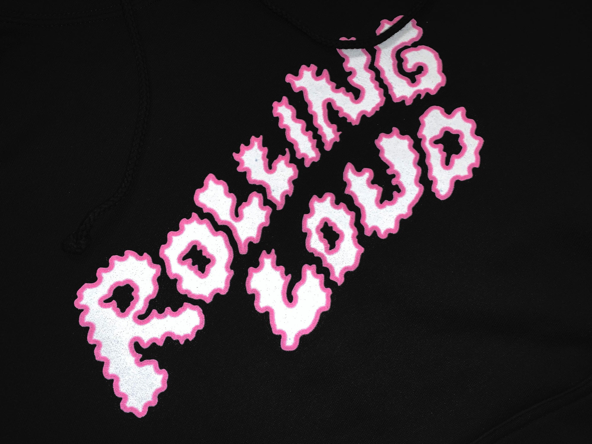 Puffy Logo Hoodie Black Heavyweight