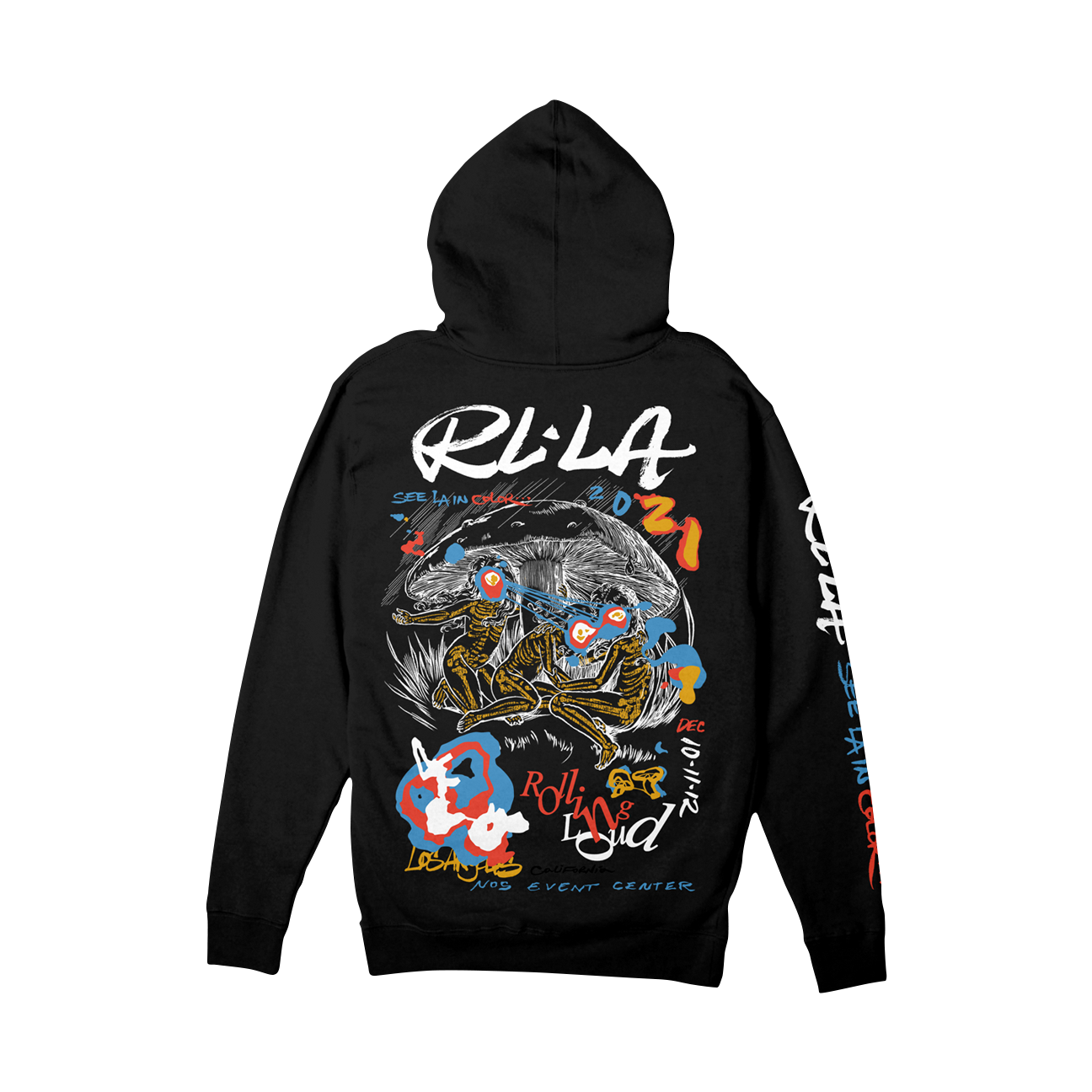 Shady Spores Hoodie Tie Dye LA 2021
