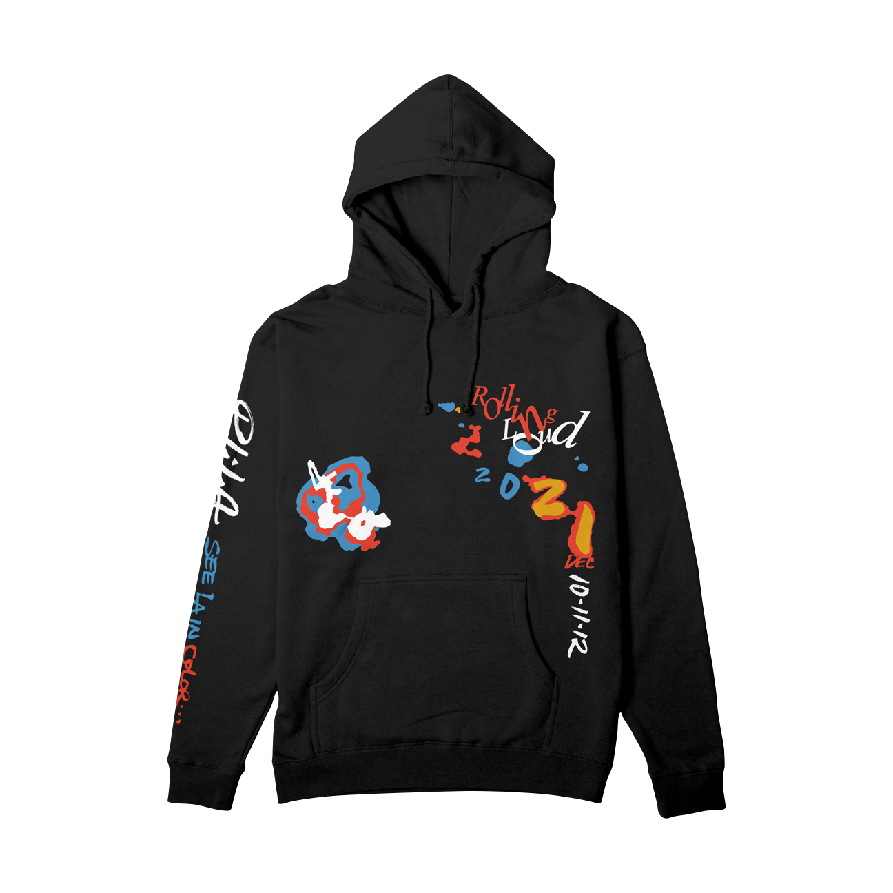 Shady Spores Hoodie Tie Dye LA 2021