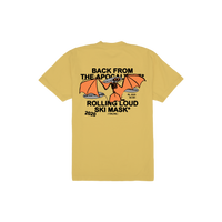 Ski Mask The Slump God x Rolling Loud Yellow Vintage T Shirt