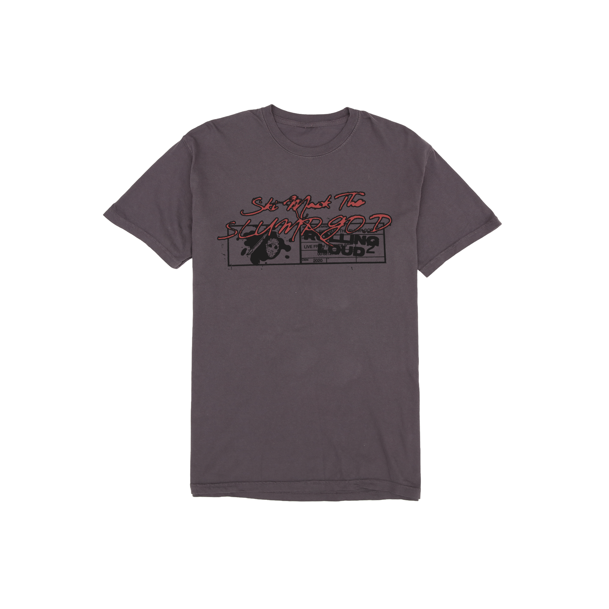 Ski Mask The Slump God x Rolling Loud Grey Vintage T Shirt