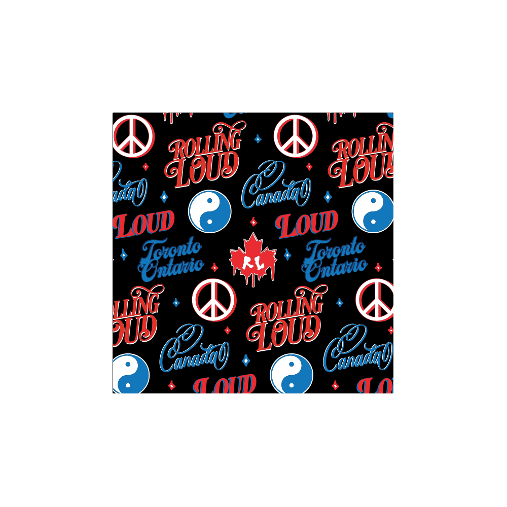 Rolling Loud Bandana Toronto 22'