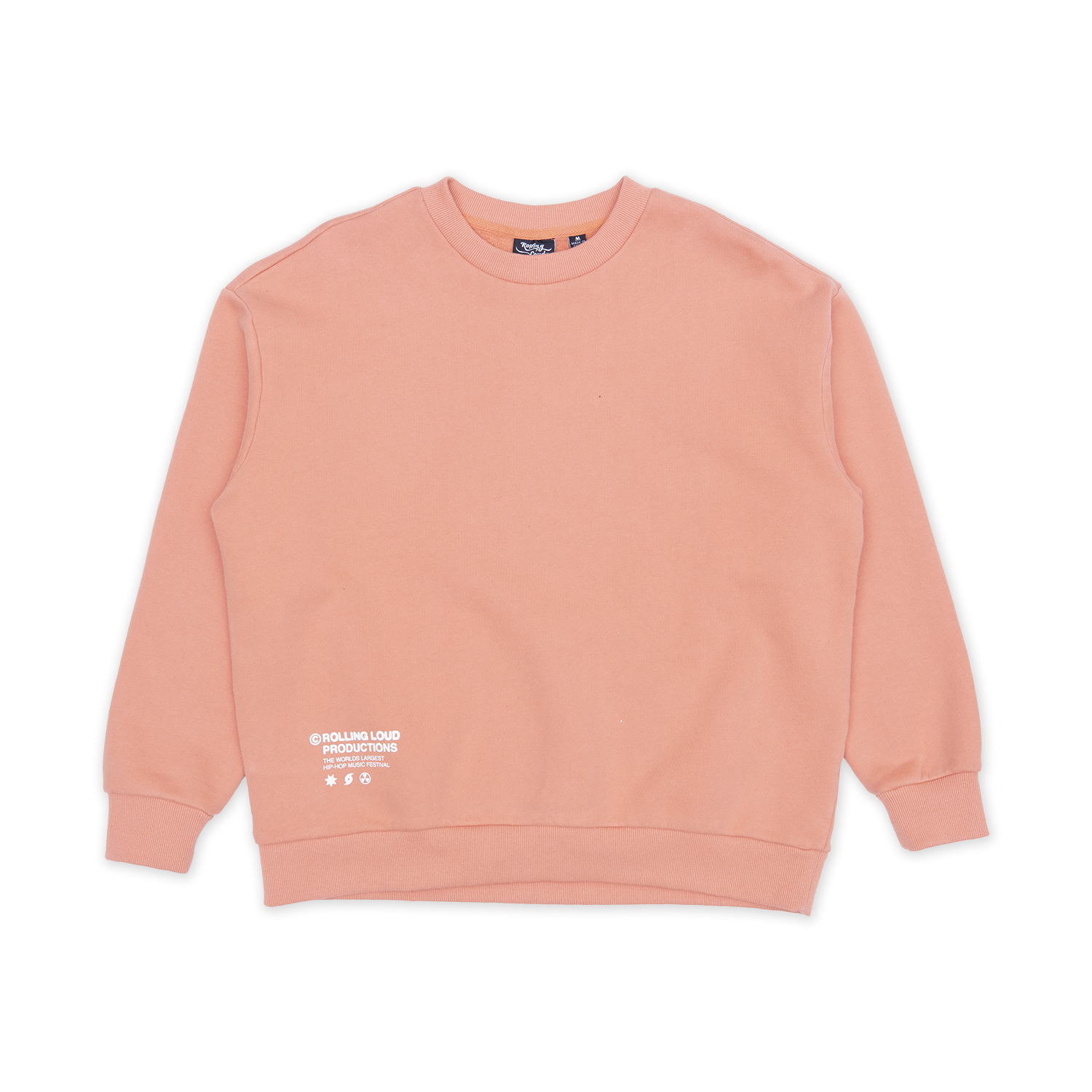 RL Productions Salmon French Terry Crewneck Sweatshirt