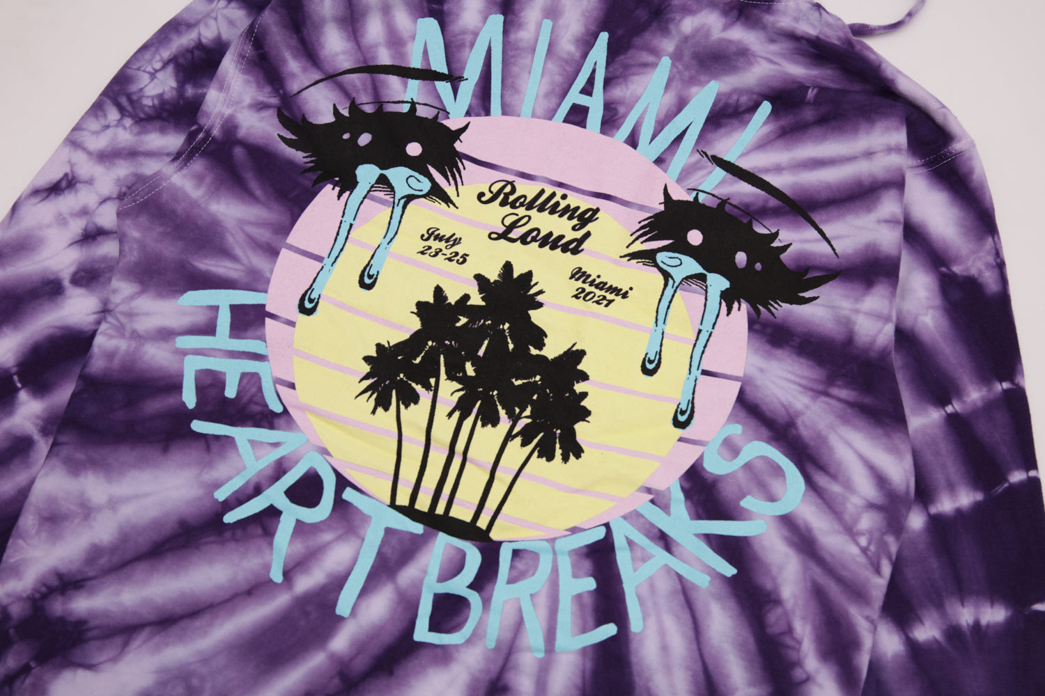 Dream Makers Miami 21 Headliners Tie Dye Hoodie