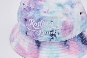 Rolling Loud Tie Dye Bucket Hat Cotton Candy
