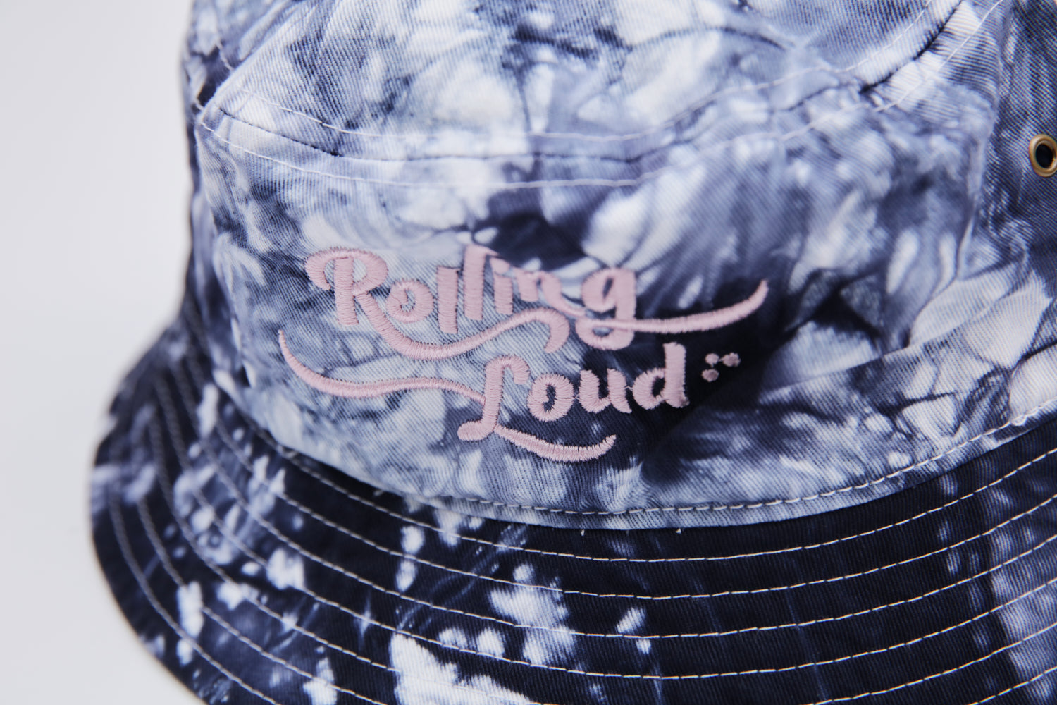 Rolling Loud Tie Dye Bucket Hat Black