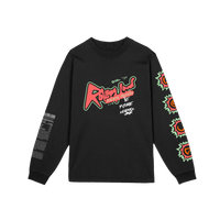 Splash Raft Long Sleeve Black Tee Miami 22