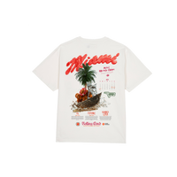 Splash Raft White Tee Miami 22