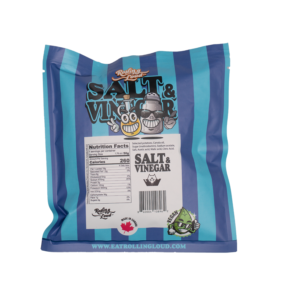 Rolling Loud Salt N Vinegar Chips